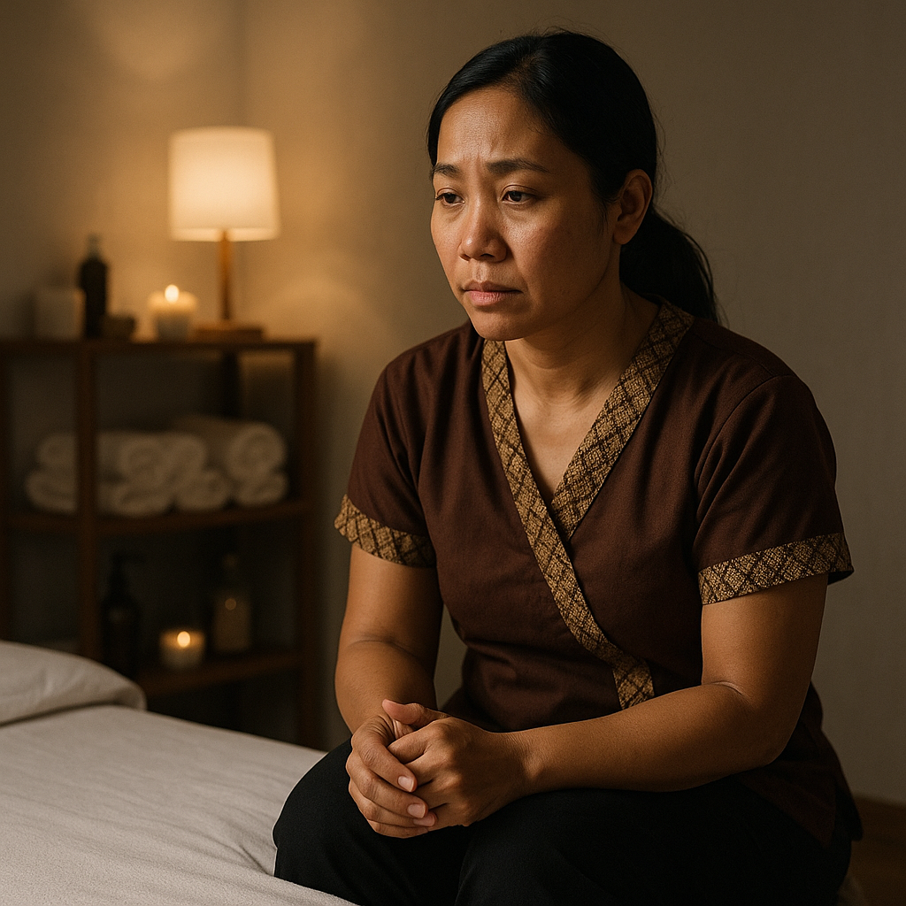 Den där natten som förändrade allt för thaimassören