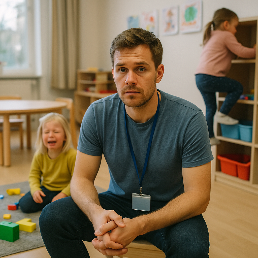 Den där dagen som vikarie inom barnomsorg